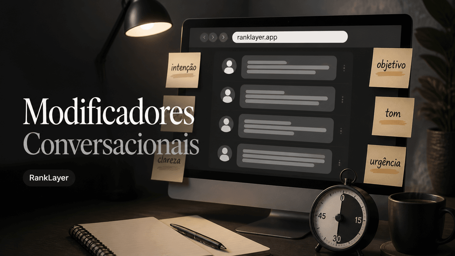 Modificadores Conversacionais: O Método de 30 Minutos para Descobrir o que Seus Clientes Realmente Perguntam