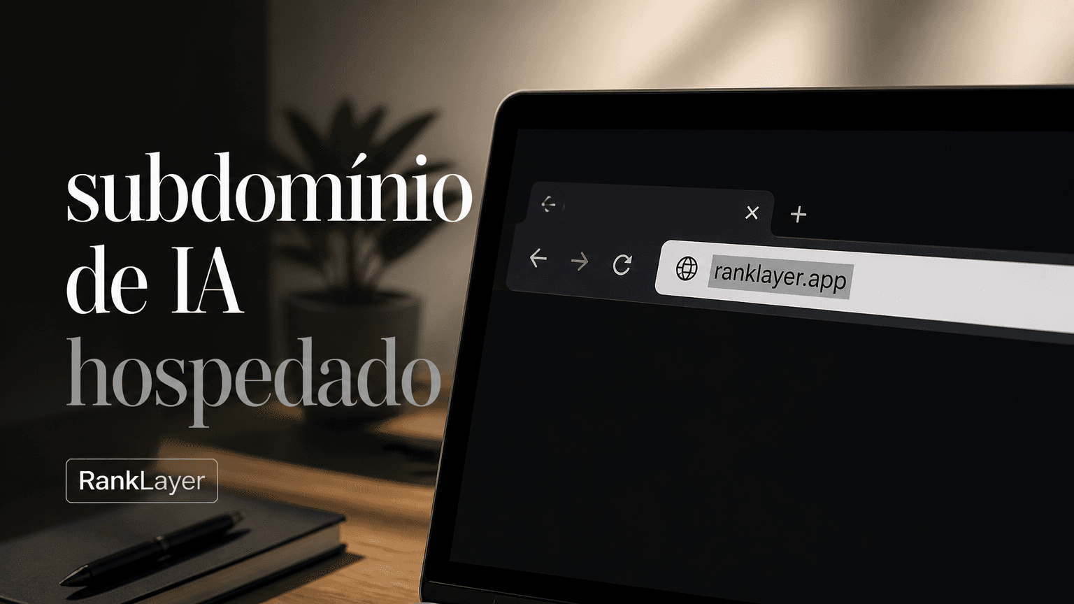 O que é um subdomínio de IA hospedado?