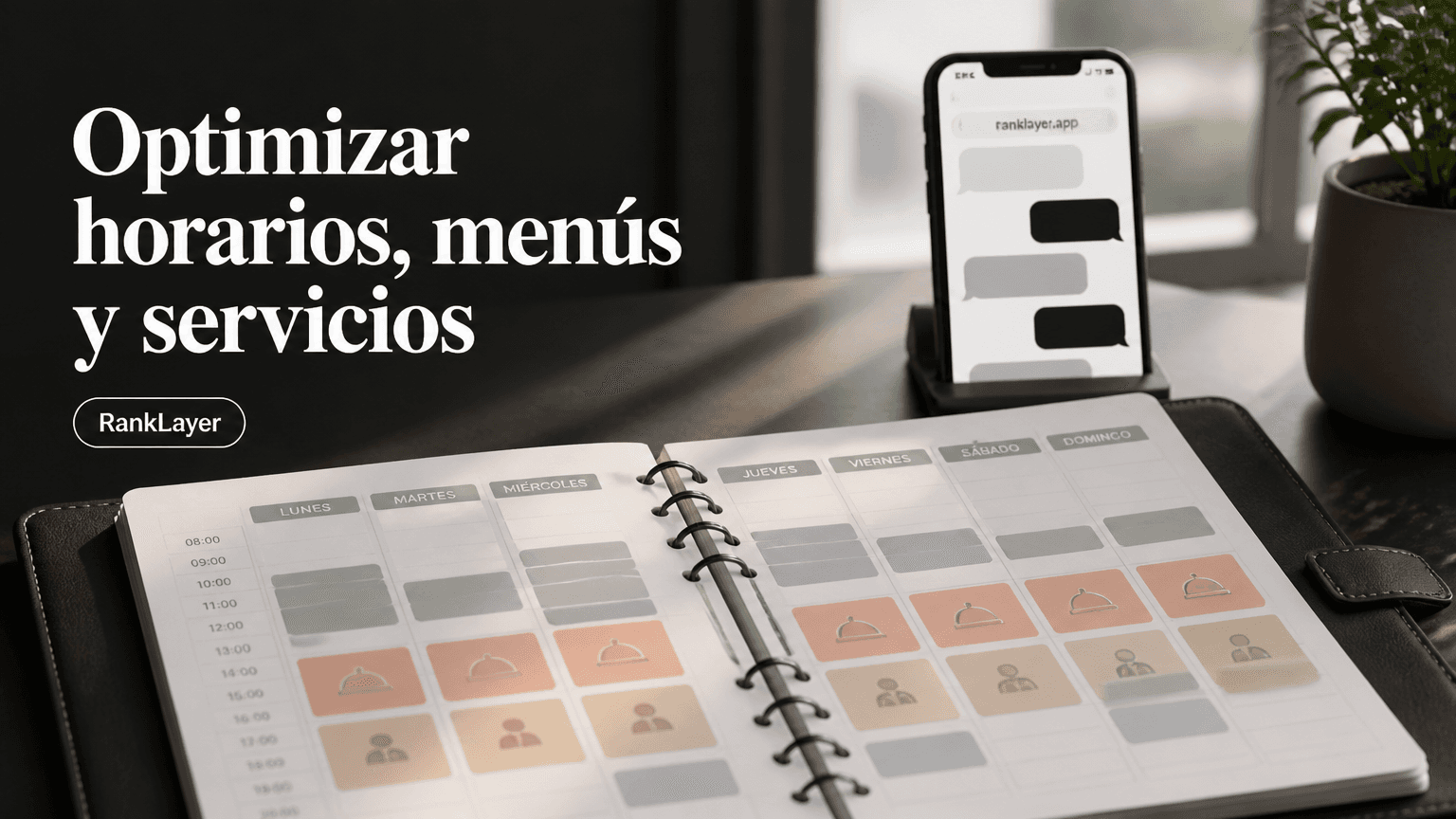 Cómo optimizar tus horarios, menús y servicios para aparecer en ChatGPT, Gemini y Perplexity