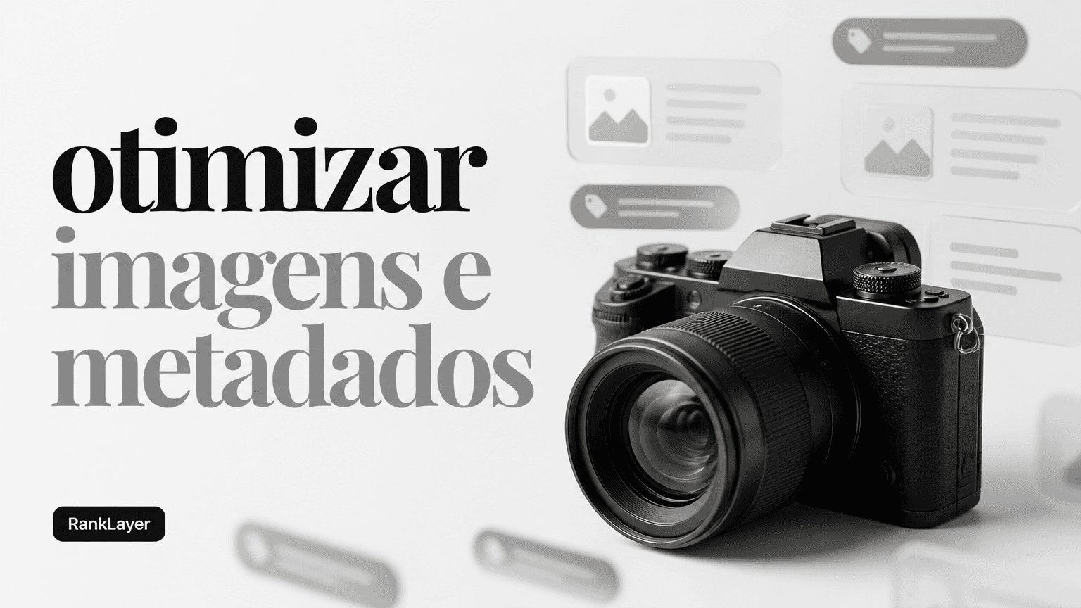 Como otimizar imagens de produtos e metadados para ser citado por IAs
