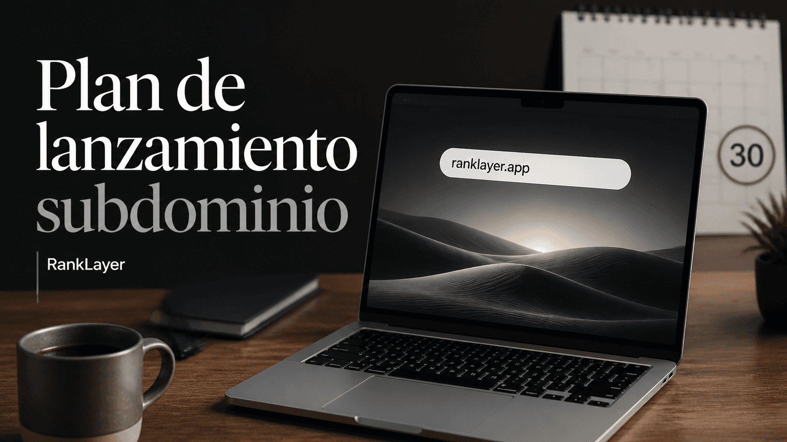Plan de lanzamiento de subdominio en 30 días para lograr citas en ChatGPT y Gemini, sin sitio web
