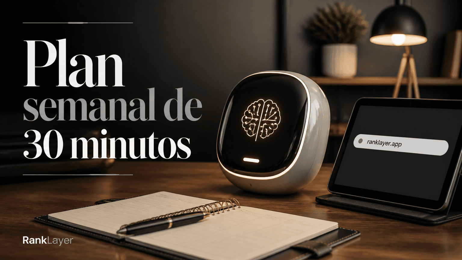 El plan semanal de 30 minutos para mantener un blog diario con IA