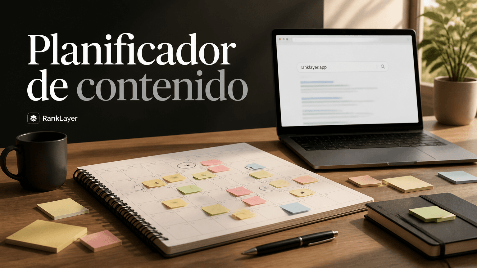 Planificador de contenido de 90 días para pequeñas empresas sin sitio web