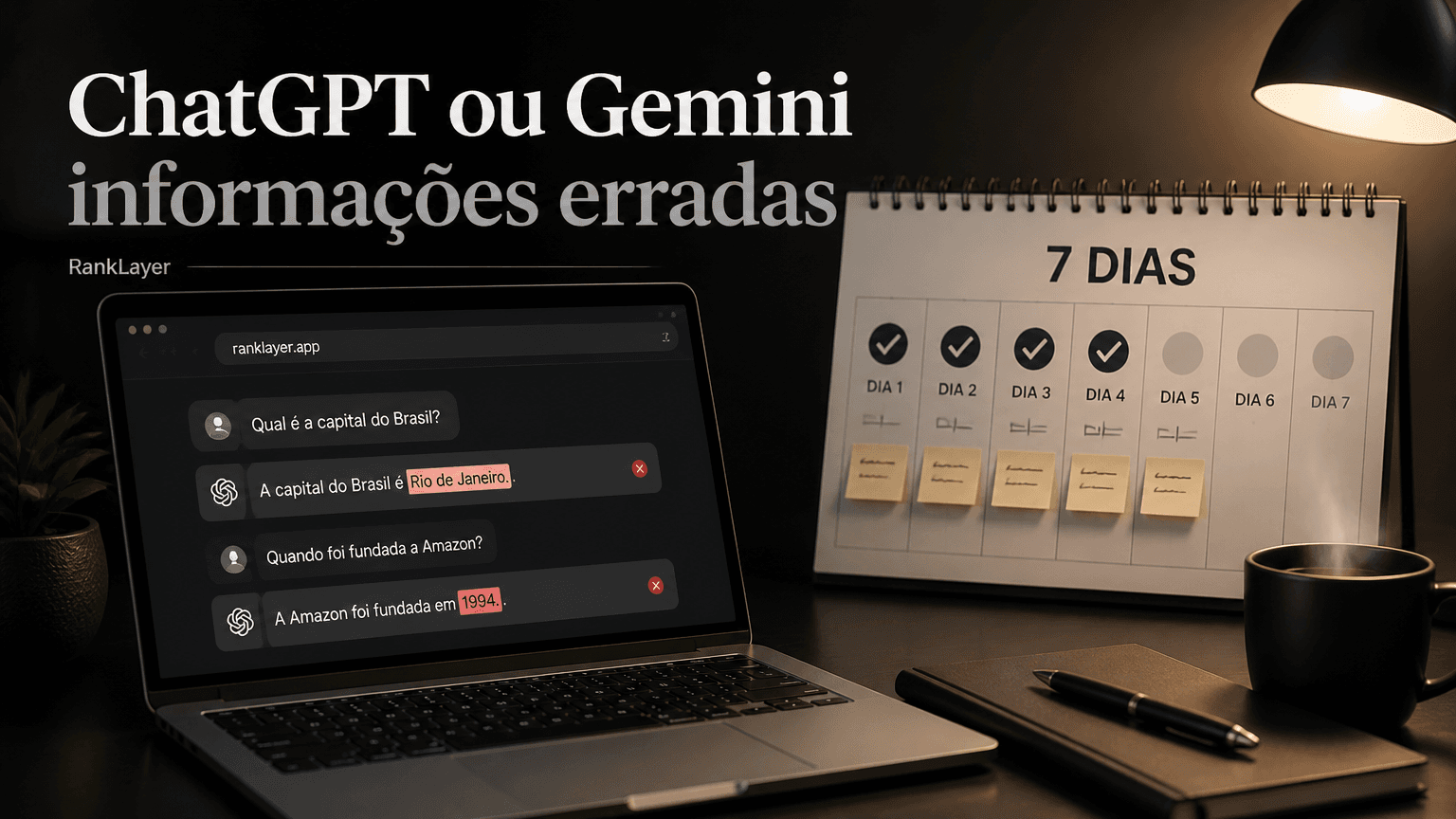 O que fazer quando ChatGPT ou Gemini citam informações erradas sobre sua empresa
