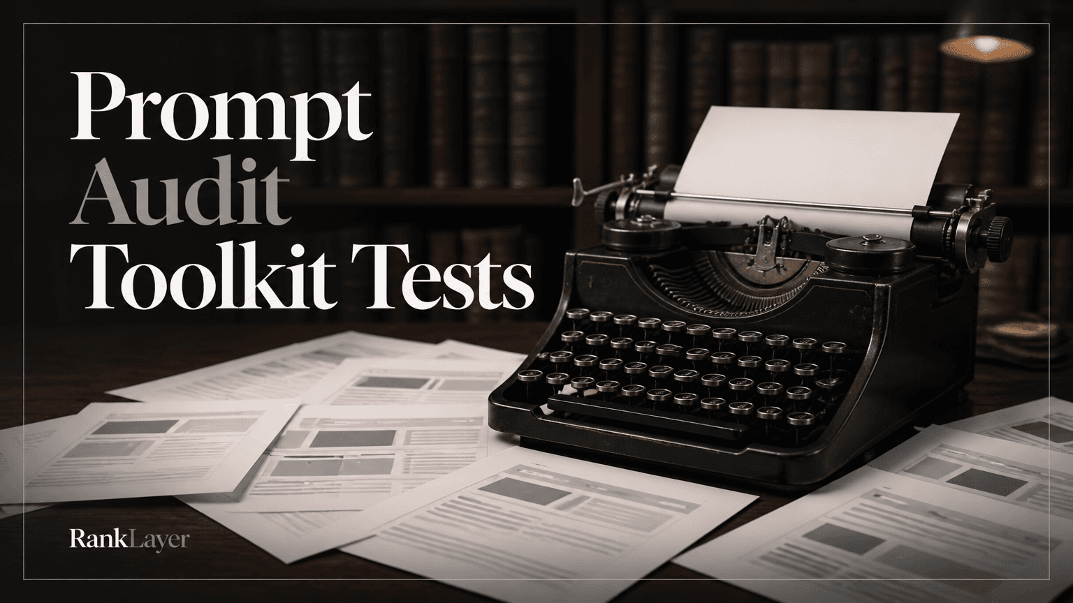 Prompt Audit Toolkit: 10 Tests to See If AI Engines Will Cite Your Pages