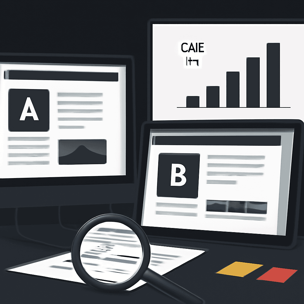 Cómo A/B testear páginas de alternativas para demostrar reducción de CAC en SaaS
