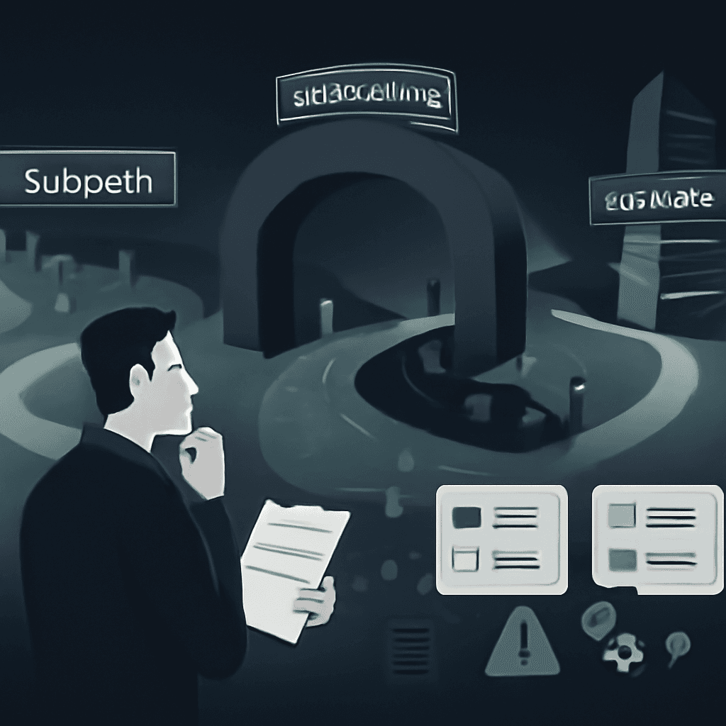 Quando usar subdomínio, subpasta ou CDN edge para páginas programáticas: quadro de avaliação para fundadores de SaaS