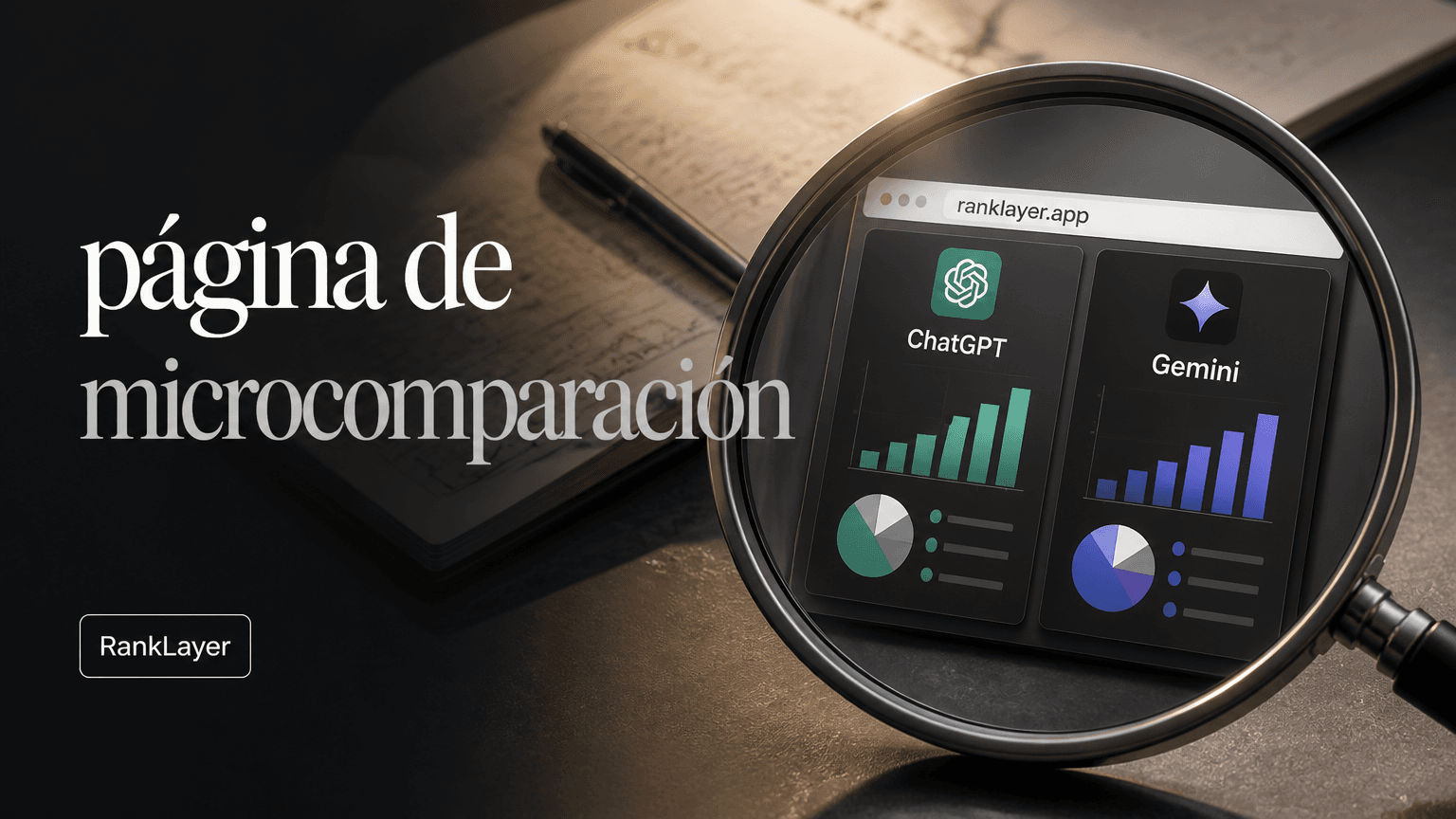 ¿Qué es una página de microcomparación?