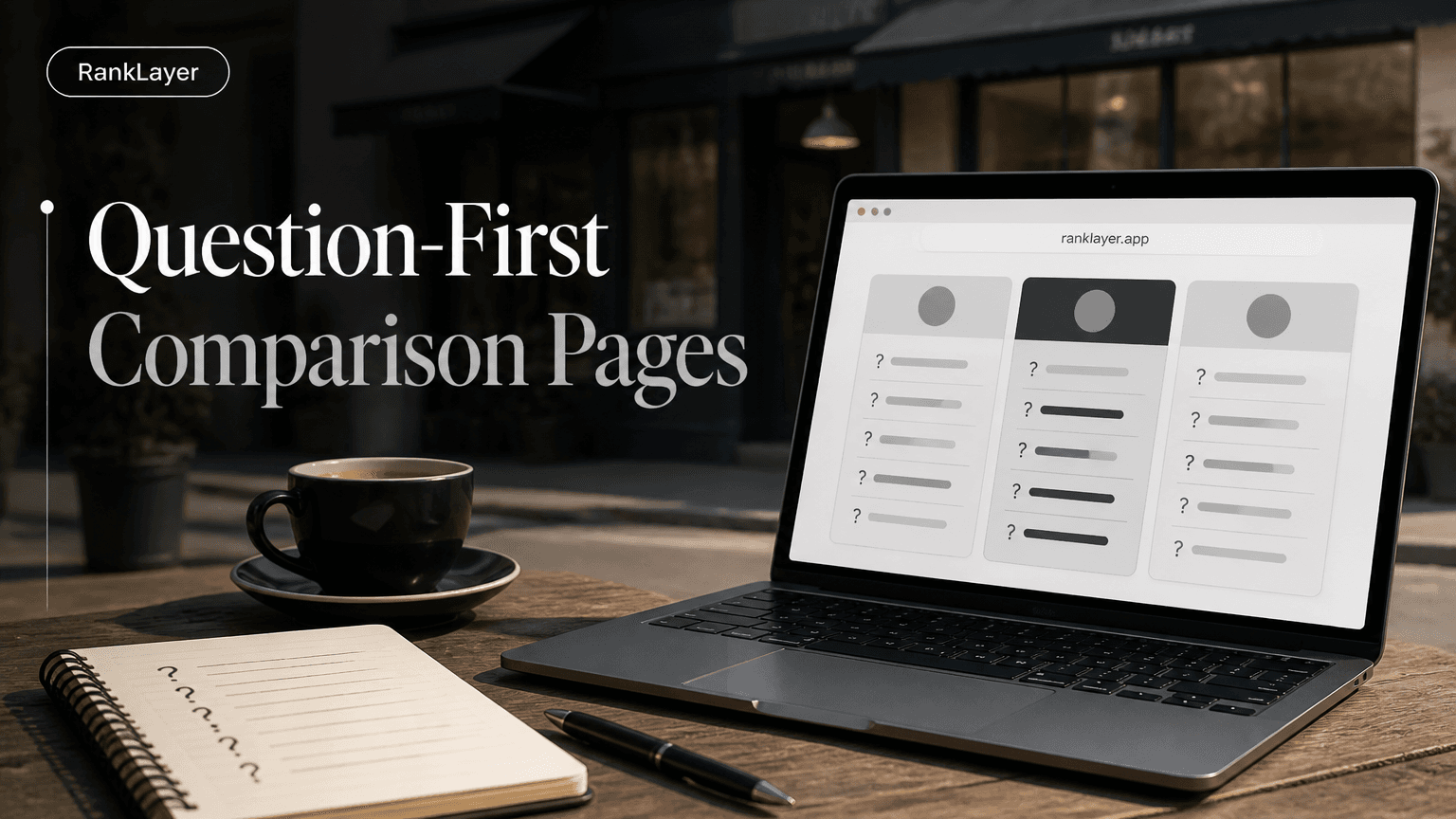 Question-First Comparison Page Builder for Local Businesses
