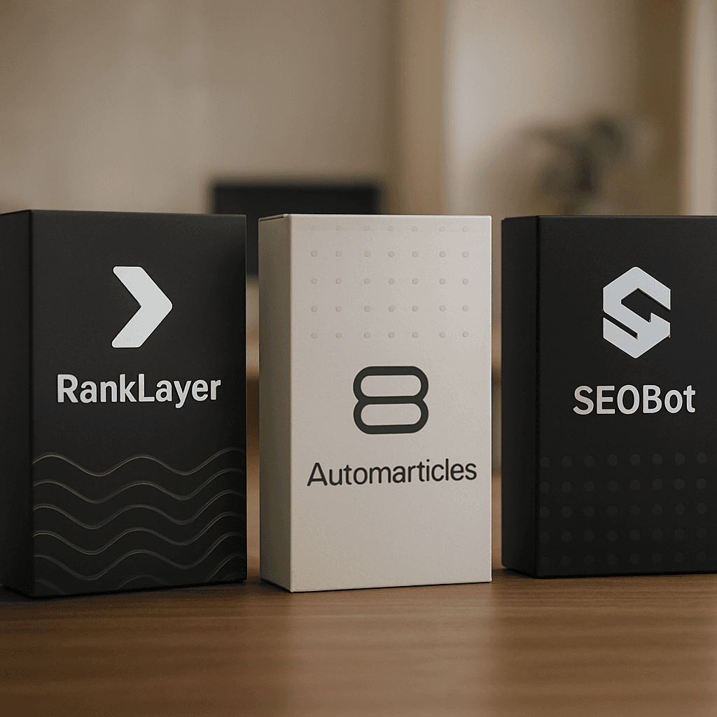 RankLayer vs Automarticles vs SEObot: An Interactive Buyer Decision Matrix for Local Service Businesses