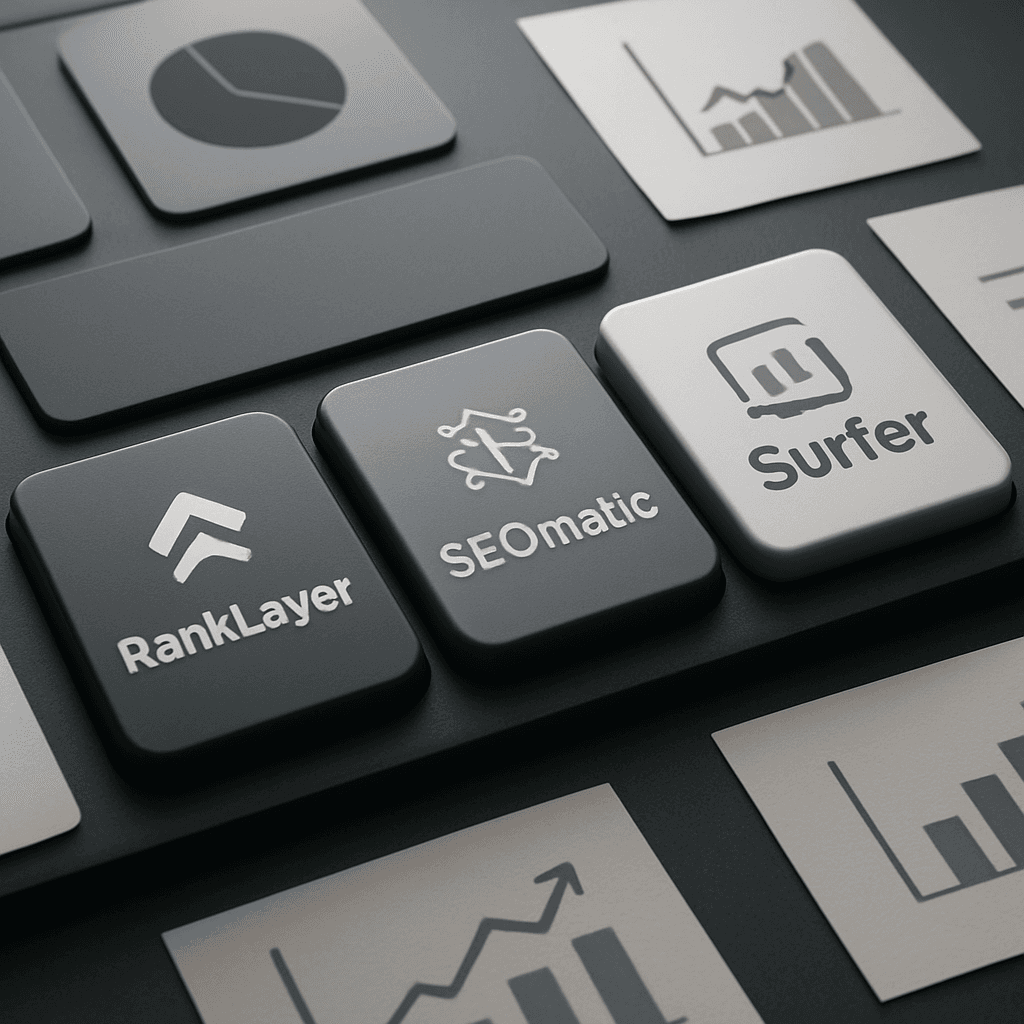 RankLayer vs SEOmatic vs Surfer: cuál mapeador automático de palabras clave a páginas convierte mejor a los buscadores de la competencia