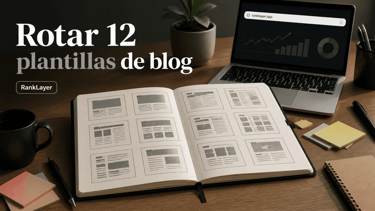 Cómo rotar 12 plantillas de blog para mantener fresco tu contenido citable por IA