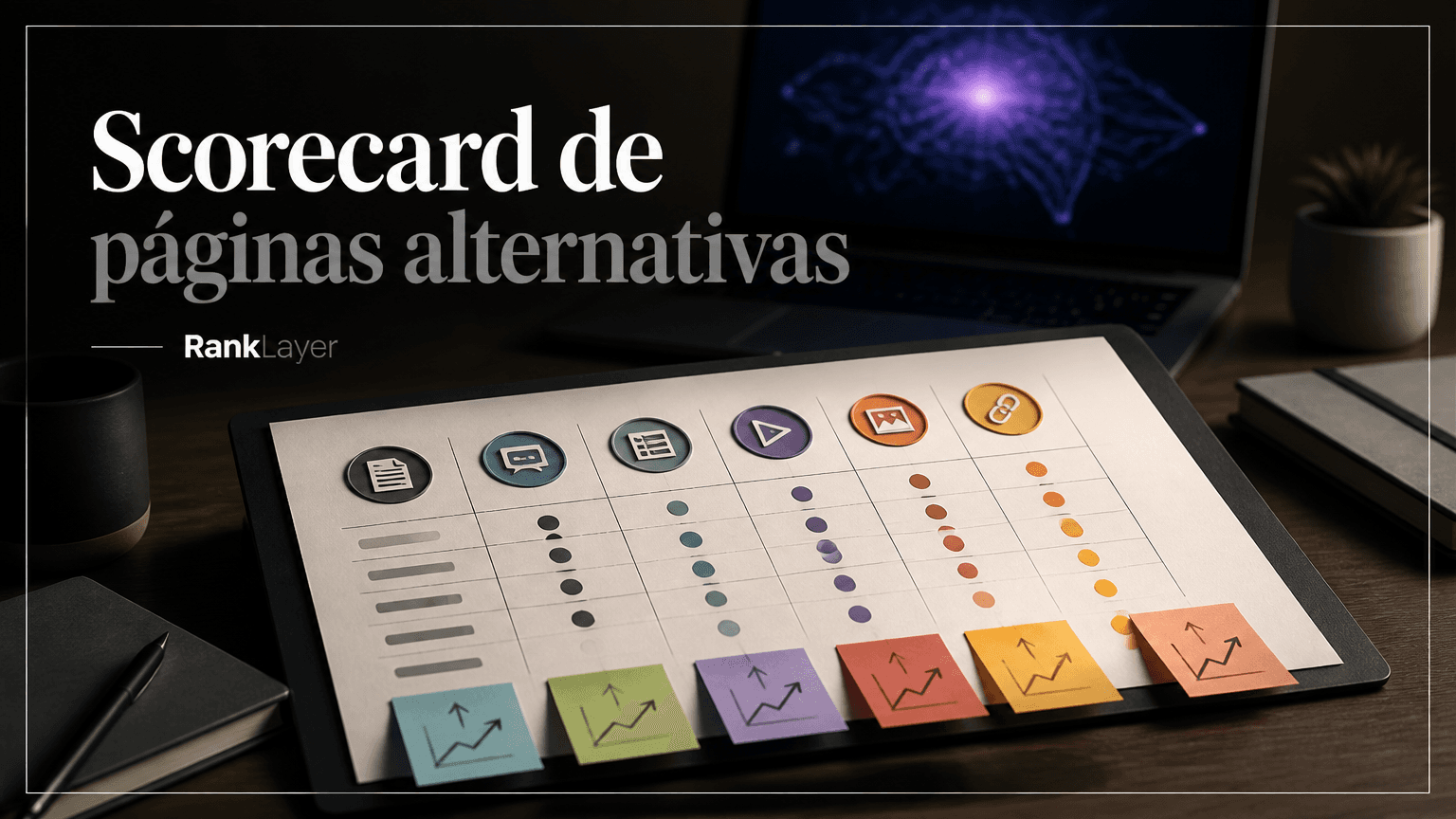 Scorecard de páginas de alternativas: qual formato reduz o CAC e ganha citações em IA?