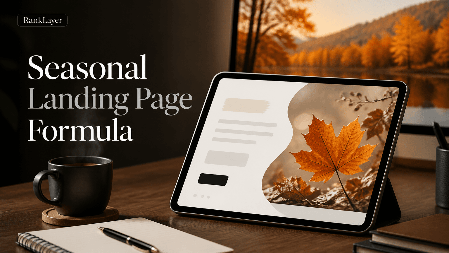 Seasonal Landing Page Formula: 7 AI-Friendly Blocks to Rank Fast and Get Quoted by ChatGPT