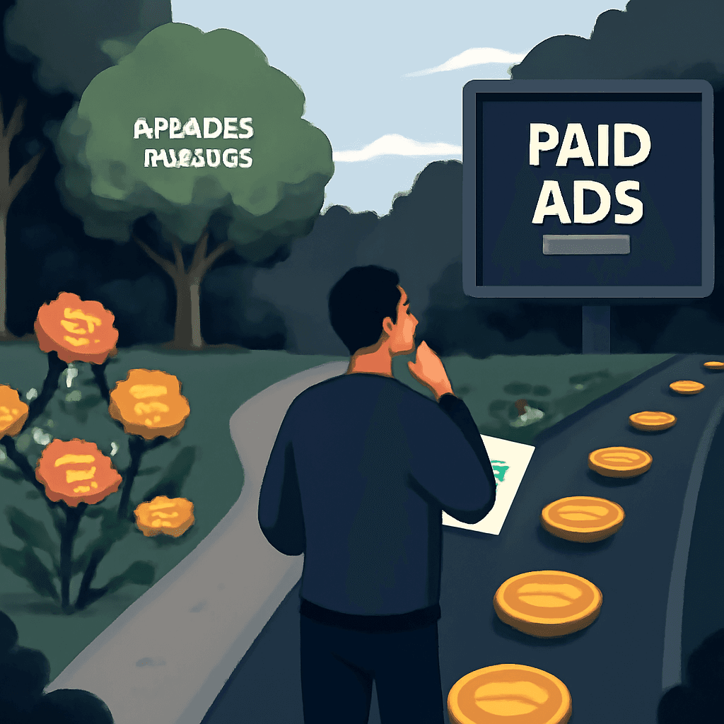 SEO programático vs anúncios pagos: um framework para reduzir CAC em SaaS