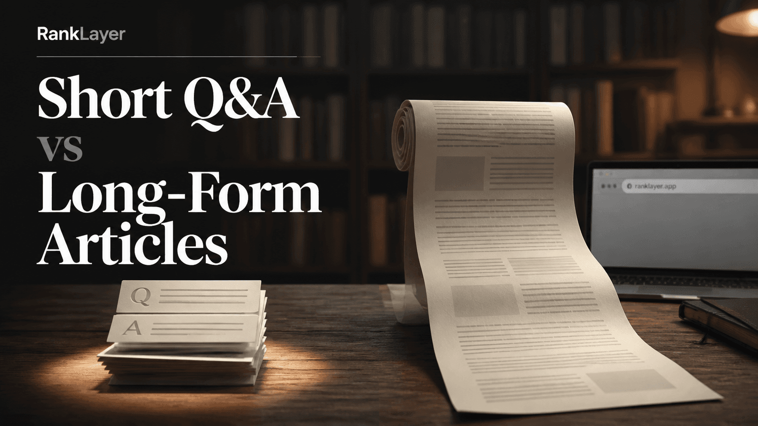 When to Use Short Q&A Pages vs Long-Form Articles for AI Citations and Google Traffic
