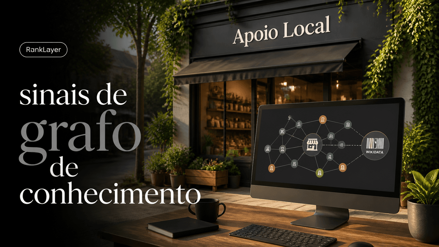 Como sameAs e Wikidata ajudam pequenos negócios a serem citados pelo ChatGPT e Gemini