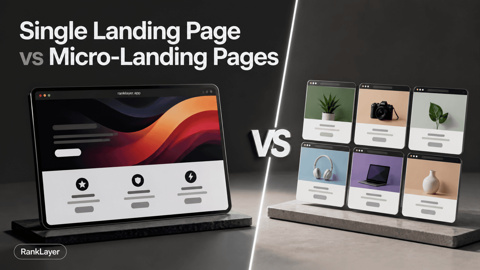 Single Landing Page vs AI-Citable Micro-Landing Pages: How to Choose for Maximum Leads Without a Developer