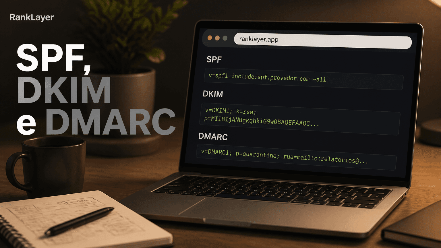 Por que SPF, DKIM e DMARC importam para seu blog de IA hospedado