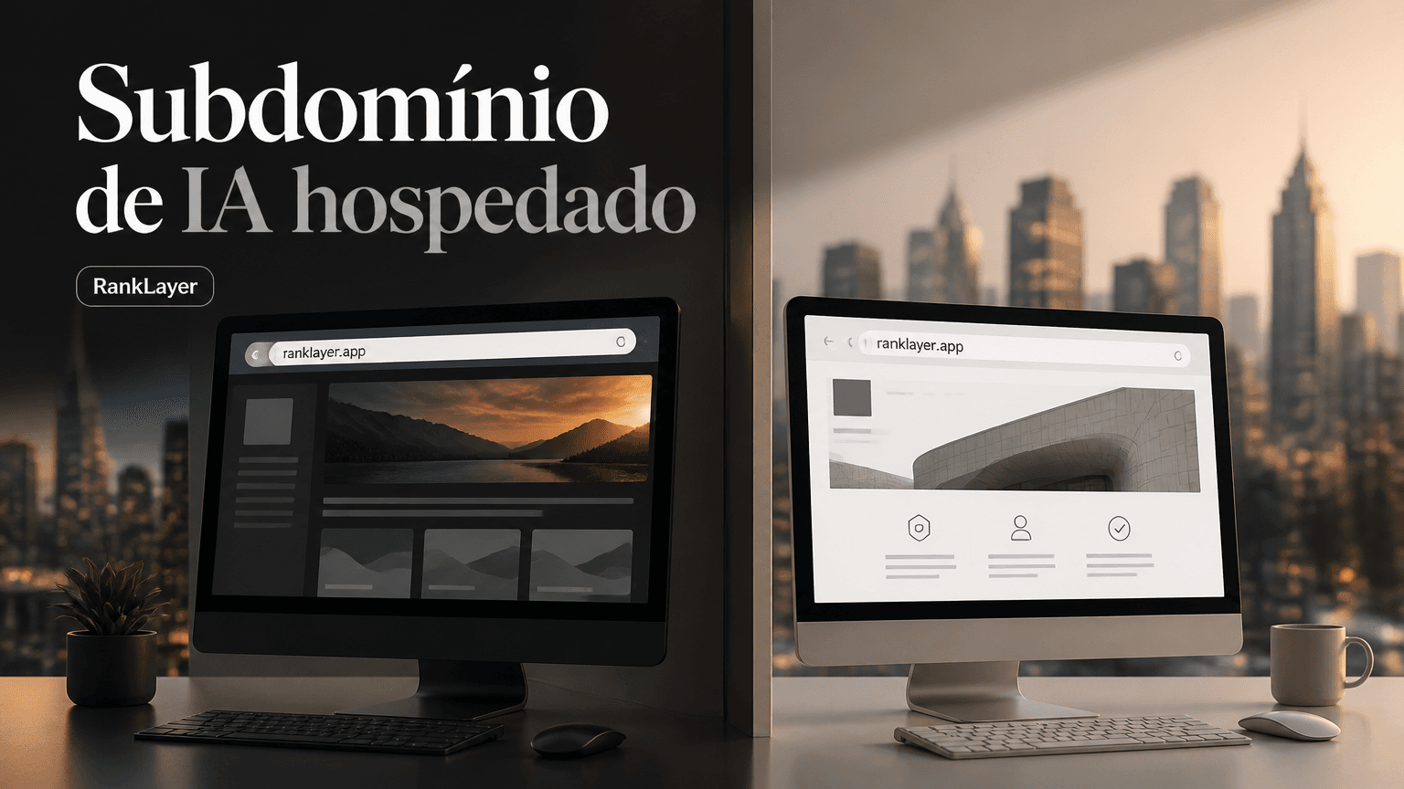 Subdomínio de IA hospedado ou site principal? Como decidir em negócios multi‑local