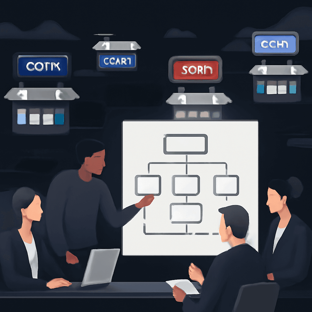 Taxonomia de subdomínio para SaaS multproduto: estrutura de URLs para descoberta e escala