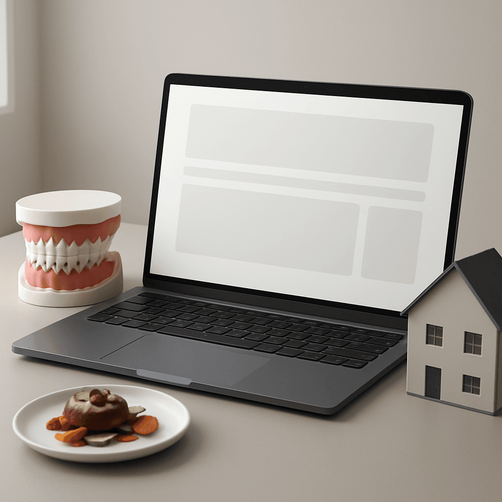 Templates de blog automático que mais convertem para dentistas, restaurantes e corretores de imóveis