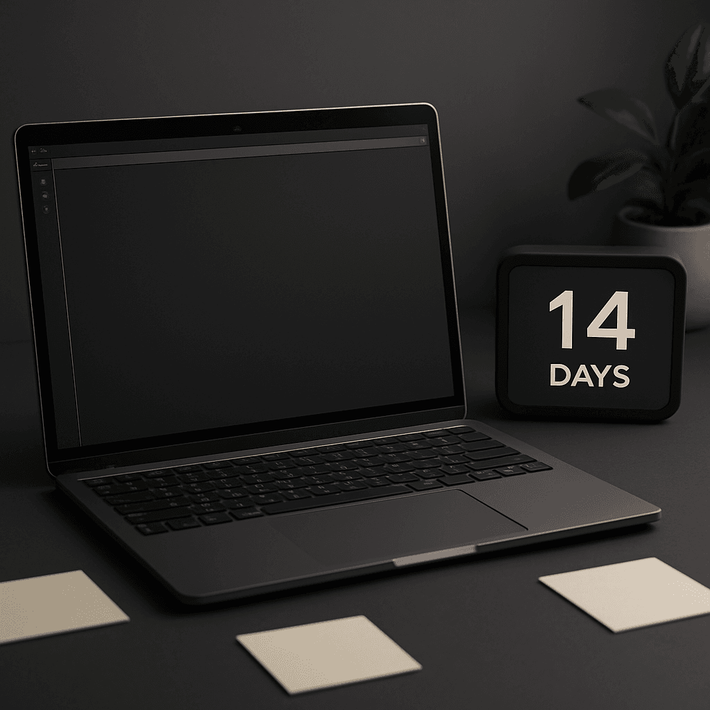 Teste de 14 dias em subdomínio para validar um blog automático com IA no Google e nas IAs