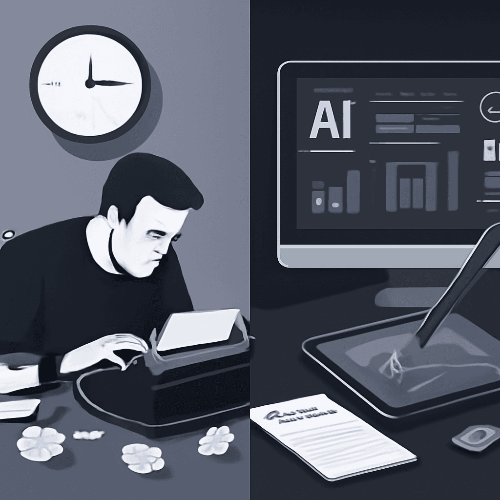 Texto humano vs texto potenciado por IA para páginas programáticas de SaaS: un marco de evaluación centrado en ROI