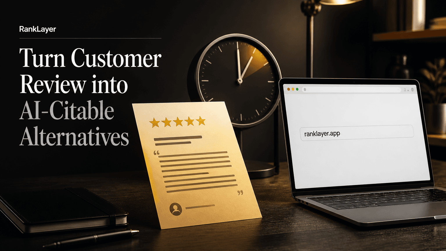 How to Turn One Customer Review into an AI-Citable Alternatives Page in 30 Minutes