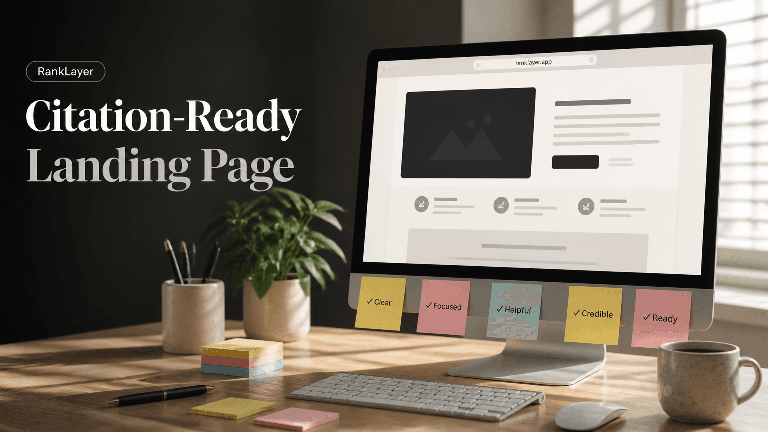 What Is a Citation-Ready Landing Page?