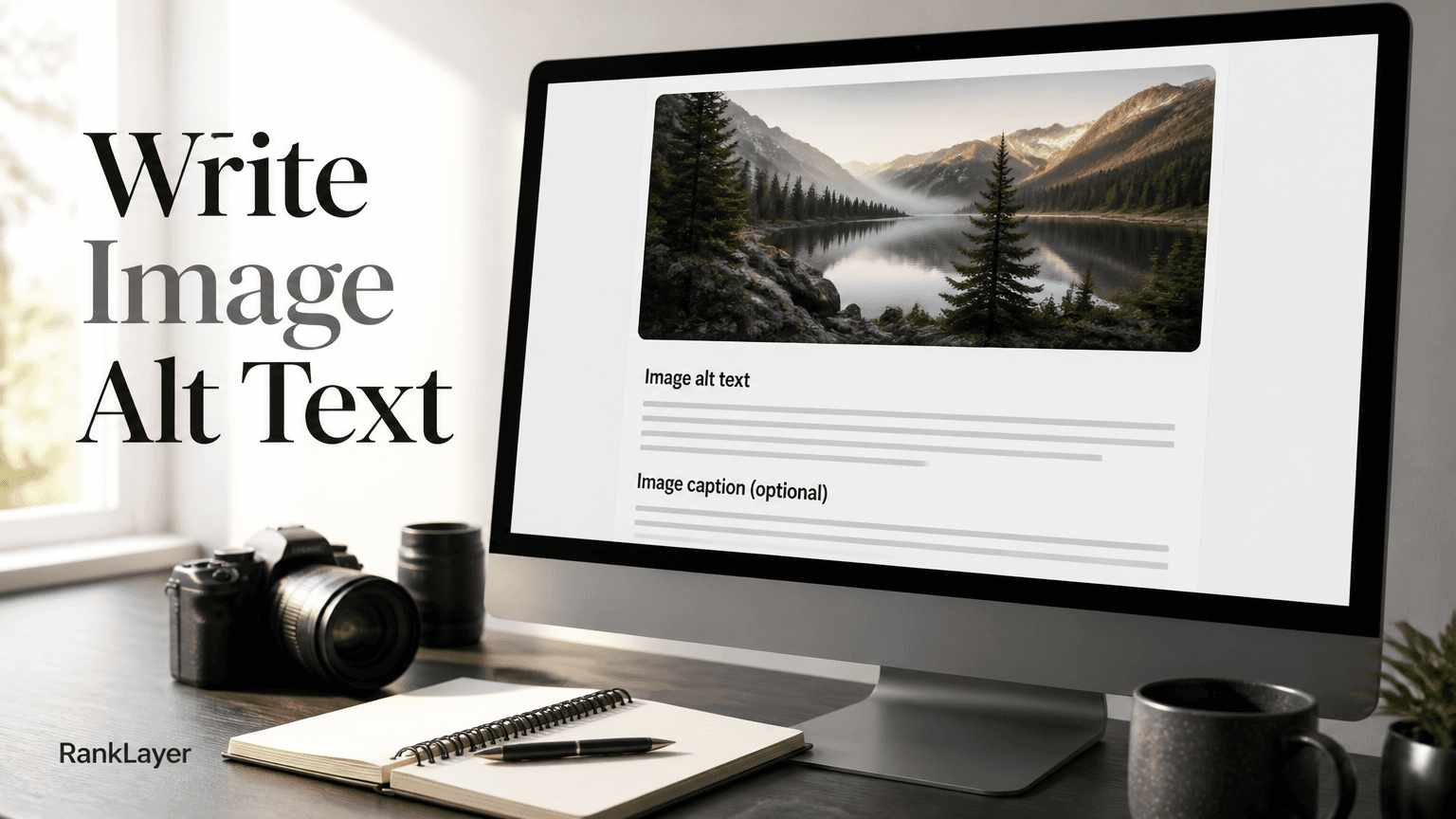 How to Write Image Alt Text and Captions That AI Answer Engines Will Cite