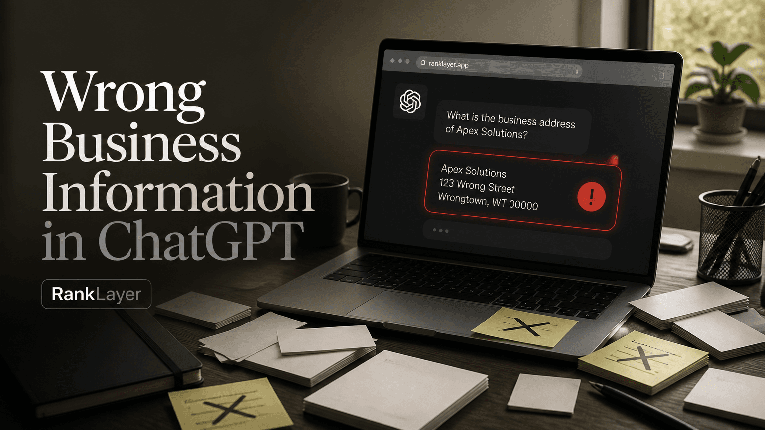 What to Do When ChatGPT, Gemini, or Perplexity Shows Wrong Information About Your Business